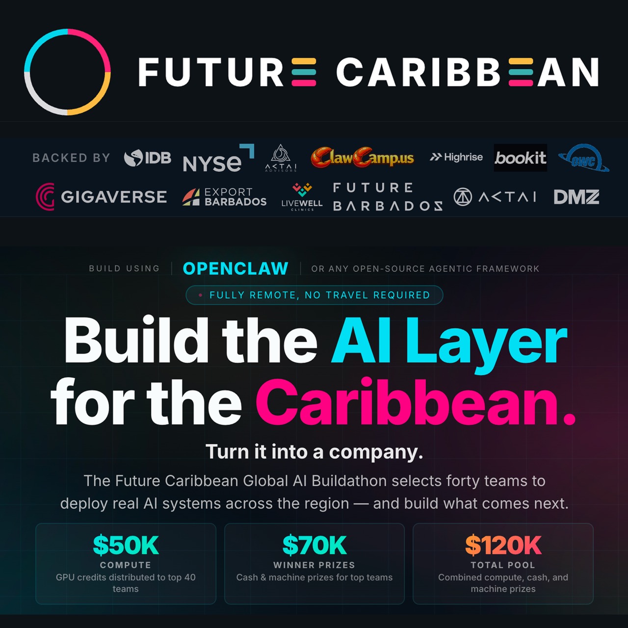 Future Caribbean: 3-Week Global Buildathon